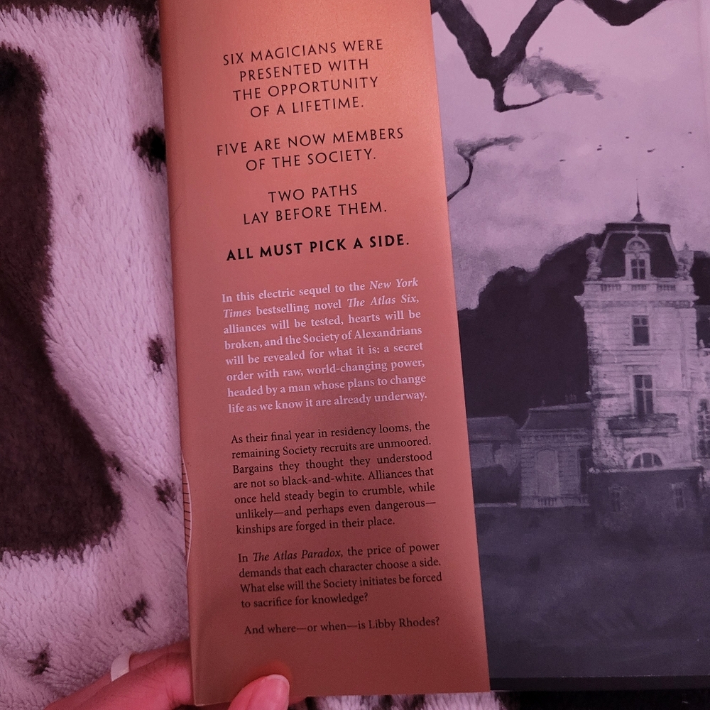 The Atlas Paradox - Olivie Blake (Hardcover Indigo Exclusive edition) - Picture 2 of 5